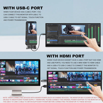 Prechen Ultra-Wide Touch Monitor | Portable Secondary Screen
